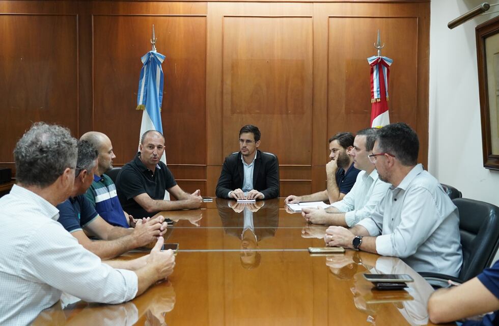 Leonardo Viotti habló con la dirigencia de Atlético de la carrera del TC y el Sueño Celeste