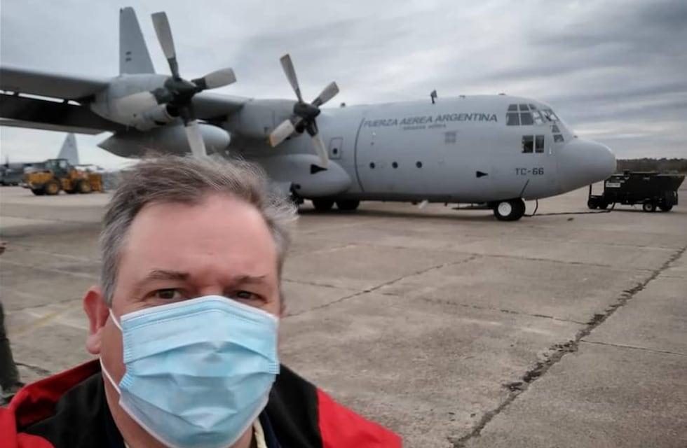 El coordinador del 107 de Rafaela contó sus primeras horas en Haití