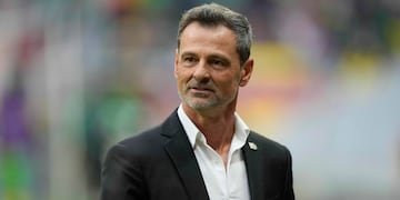 Diego Cocca, exdirector técnico de la selección mexicana de fútbol, Racing, Atlas, Real Valladolid, entre otros equipos. (AP Foto/Fernando Llano)