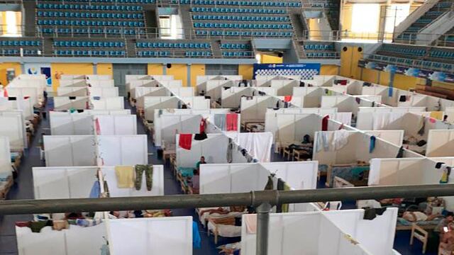El estadio cincuentenario se asemeja a un pabellón carcelario