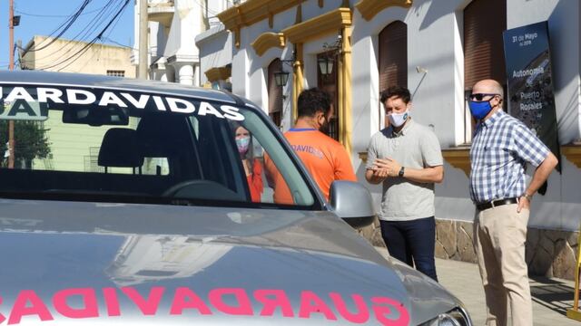Guardavidas de Pehuen Co recibieron una 4x4