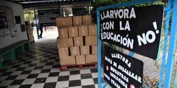 Los docentes municipales piden vacunas.