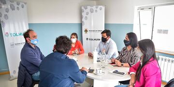 Los Municipios de Tolhuin y Ushuaia llevan adelante tareas en conjunto para el fortalecimiento de las políticas públicas.