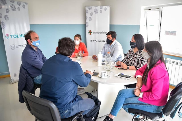 Los Municipios de Tolhuin y Ushuaia llevan adelante tareas en conjunto para el fortalecimiento de las políticas públicas.