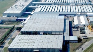 Fábrica de Mercedes Benz.