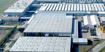 Fábrica de Mercedes Benz.