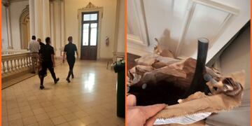 La Policía investiga la procedencia de una bolsa sospechosa en el Concejo Deliberante de Tres Arroyos