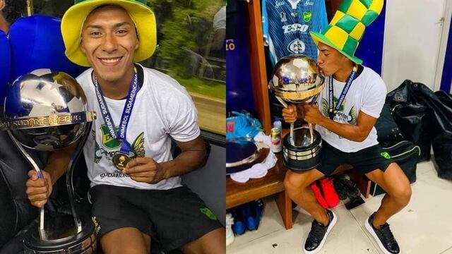 Nicolás González es nativo de Embarcación, y se consagró campeón de la Copa Sudamericana.