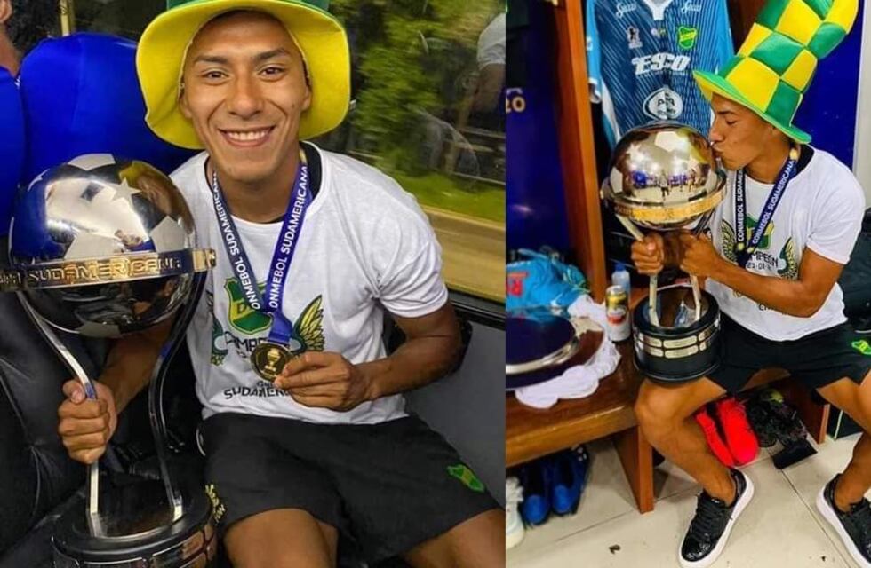 Un salteño fue parte del triunfo de la Copa Sudamericana con Defensa y Justicia