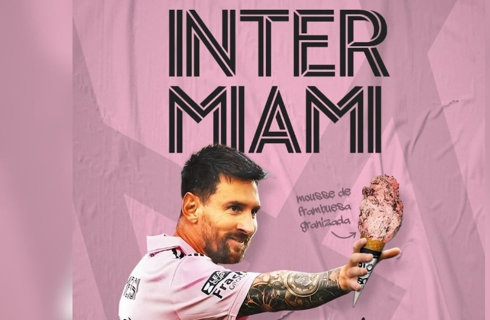Furor por el 10: una heladería de Rosario rindió homenaje a Lionel Messi y creó su gusto de helado