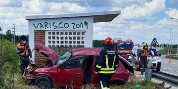 Muere un joven en accidente fatal en RN130