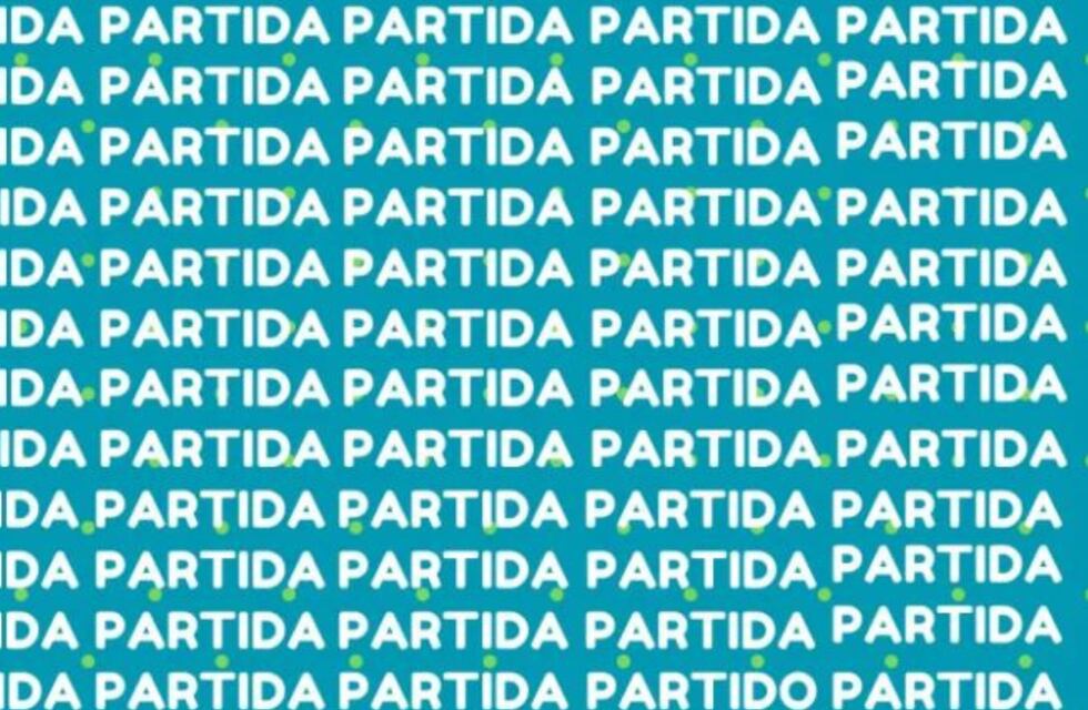 Acertijo visual para expertos: ¿Podés encontrar la palabra “partido” en menos de 10 segundos? solo los más hábiles lo logran