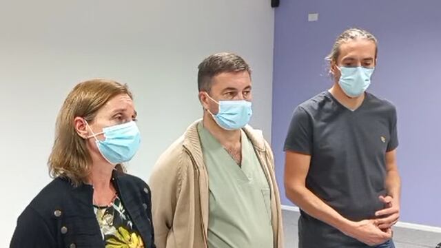 Sandra Cappello, Diego Lanzotti y Martín Racca.