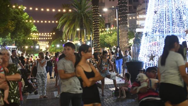 El centro rafaelino, epicentro de un paseo