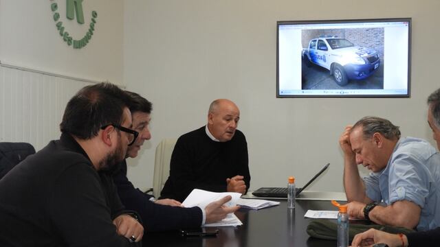 Sergio Berni visitó Punta Alta.