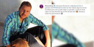 Orgullo argento: un salteño pintó a Maradona y a Messi, ganó el concurso de arte de la FIFA y se va a Qatar.