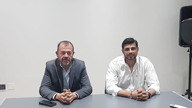 Edgardo Glavinch y Maximiliano Postovit