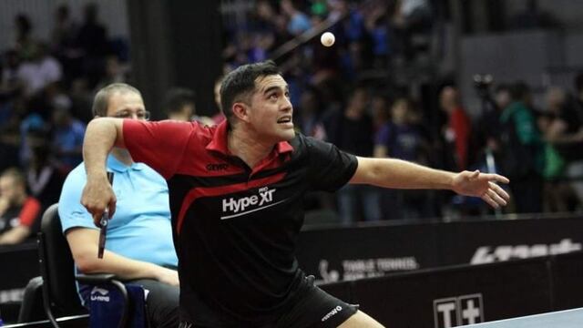 Gastón Alto perdió ante el español Álvaro Robles en tenis de mesa, por los Juegos Olímpicos de Tokio 2020.