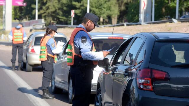 El control policial estaba en Olascoaga y Segura de San Rafael. Imagen ilustrativa.