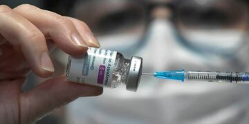 Vacuna AstraZeneca. (Foto: Orlando Pelichotti)