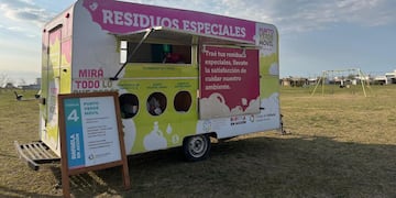 El Punto Verde Móvil recorre los barrios de Rafaela
