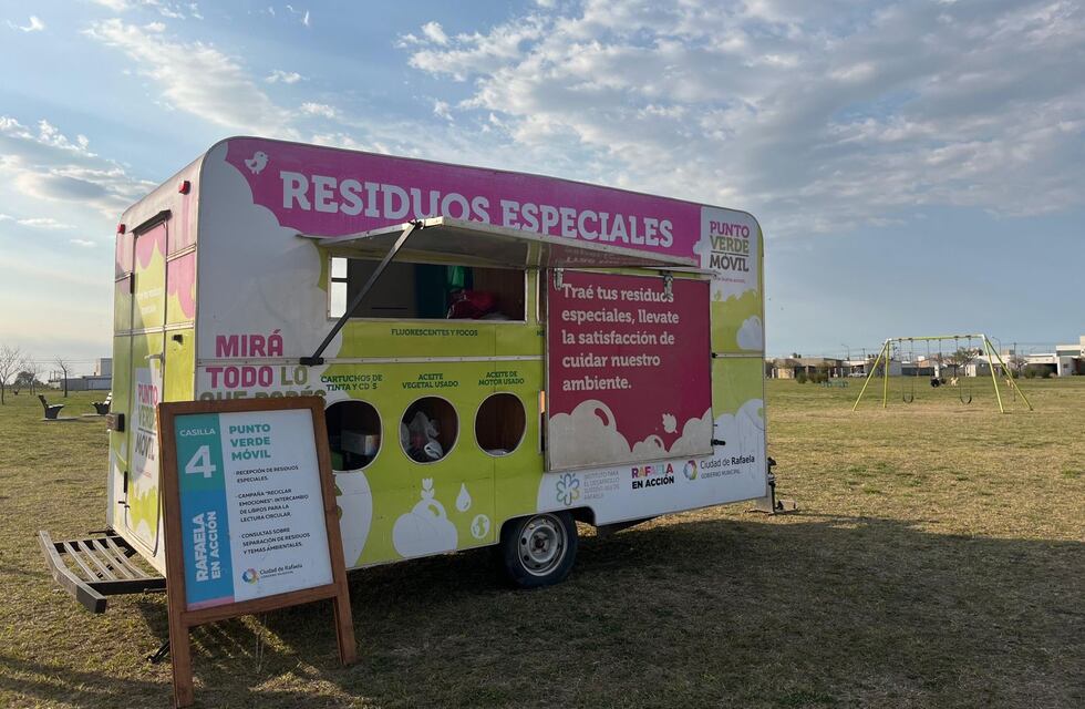El Punto Verde Móvil se encuentra en barrio El Bosque