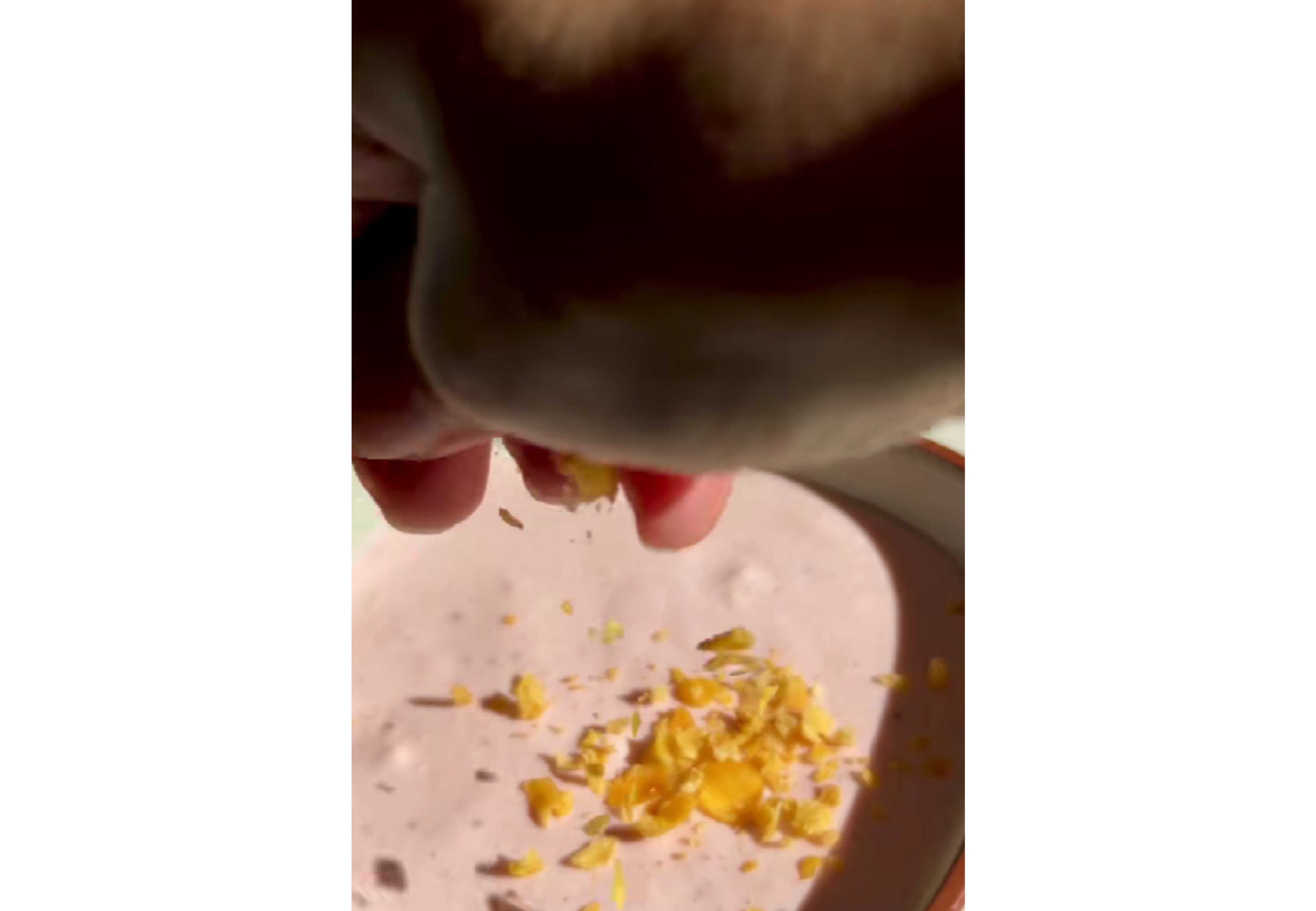 Este postre es ideal para compañar con cereales.