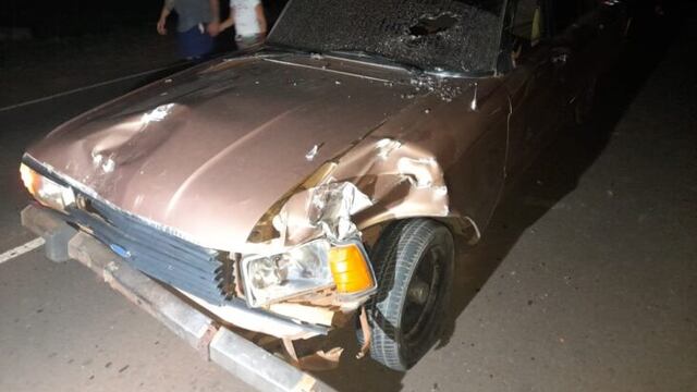 Efectivo policial protagonizó un accidente de tránsito y se negó al test de alcoholemia.