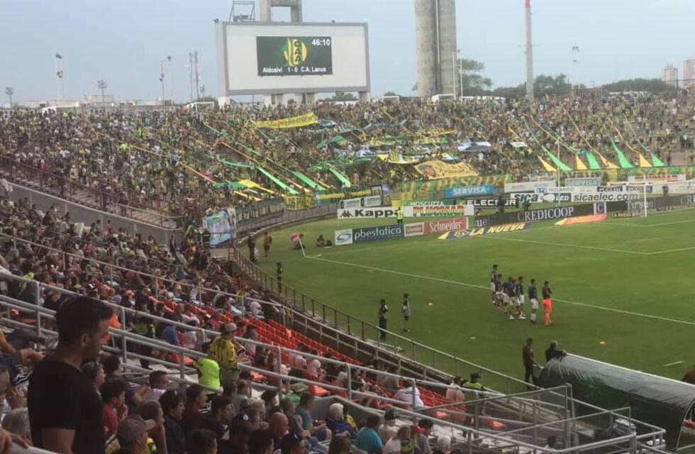 Vuelta del público: el aforo para ver a Aldosivi será de 6 mil personas