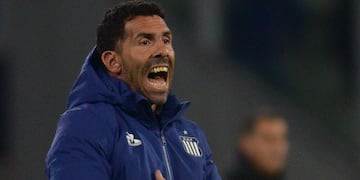 "No pienso en la permanencia", aseguró Carlos Tevez, DT de Talleres.