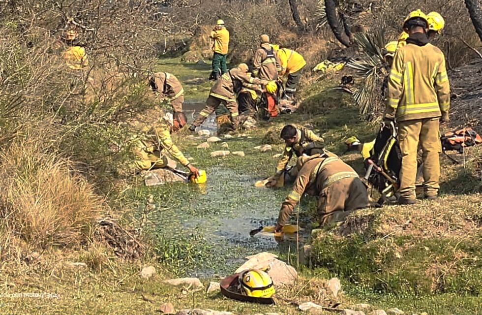 Fuego en las sierras de Córdoba: se quemaron unas 30.000 hectáreas, en el Norte