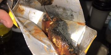 Se cree que la caja de tomate fue envasada en Mendoza.