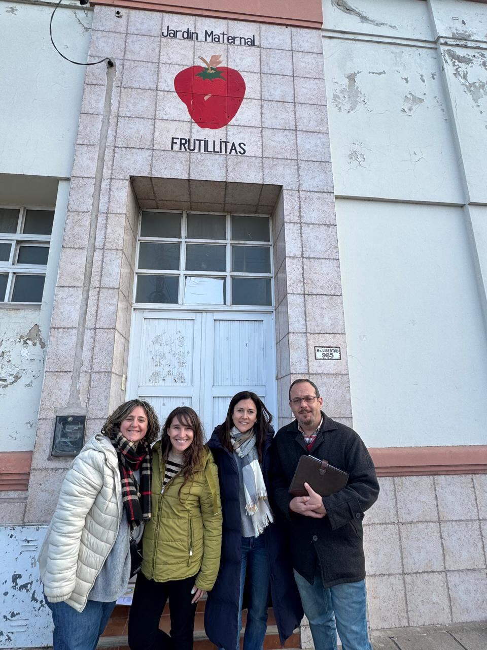 El Movimiento Vecinal estuvo en el Jardines Frutillitas y convoca a colaborar