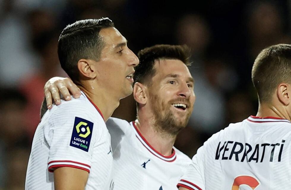 Lionel Messi y Ángel Di María viajaron a Catar en una gira con PSG
