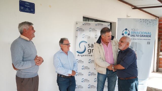 Salto Grande inauguró un nuevo punto digital en San Jaime de la Frontera