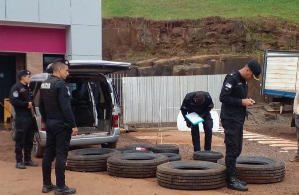 Incautan neumáticos ilegales en San Pedro