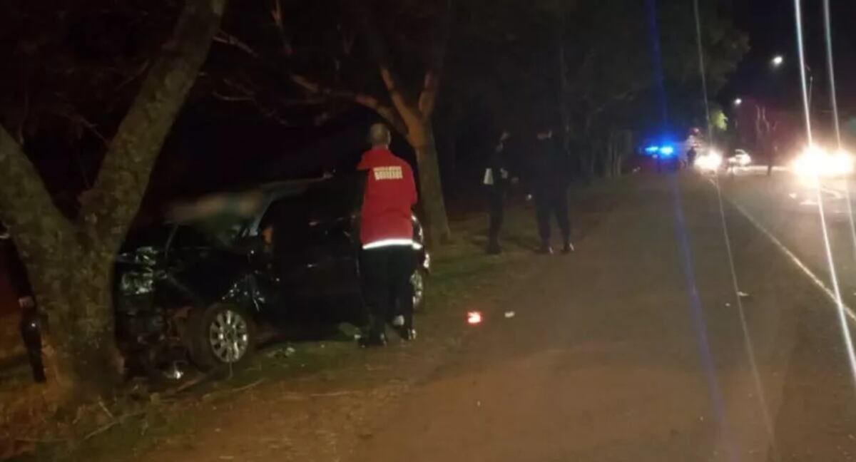 La menor viajaba en un remis que colisionó con otro vehículo.