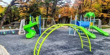 Ushuaia: inauguran la primera etapa de la obra de la plaza Nunca Jamás