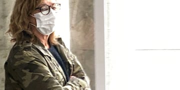 Juicio a Marcelo Macarrón por el asesinato de Nora Dalmasso.  Declara la testigo Cecilia Balbo.  (Tomy Fragueiro / La Voz)