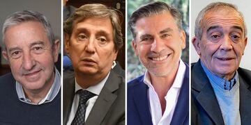 Julio Cobos, Emir Félix, Mario Vadillo, Roberto Ajo.