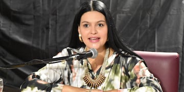 Flor Destéfanis, intendenta de Santa Rosa, Mendoza.