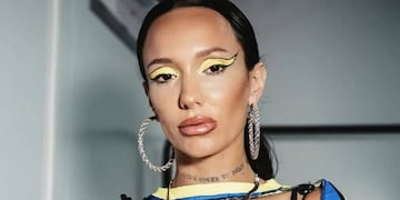 La Joaqui sorprendió al sumarse a la tendencia de usar diamantes en los dientes