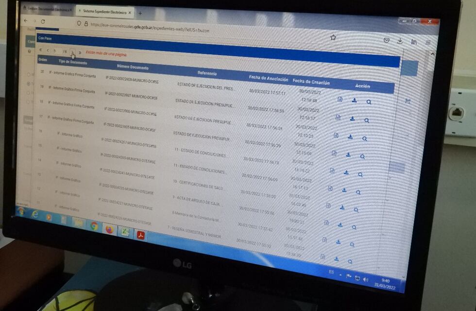 El Municipio presentó la rendición de cuentas en formato digital