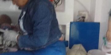 Mujer dio a luz en una ambulancia en Pozo Azul.