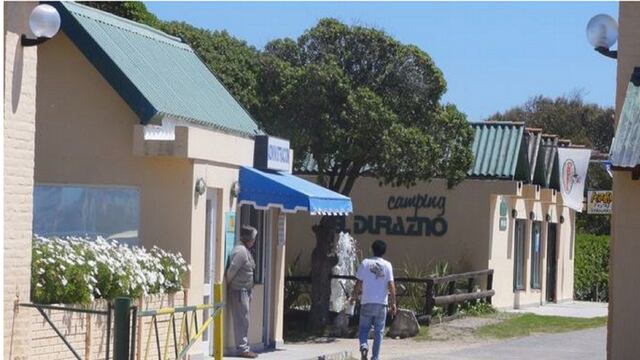 El lugar donde ocurrió el abuso en la noche de Año Nuevo (Foto: sitio web de Camping "El Durazno")