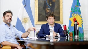 Carlos Bianco y Axel Kicillof
