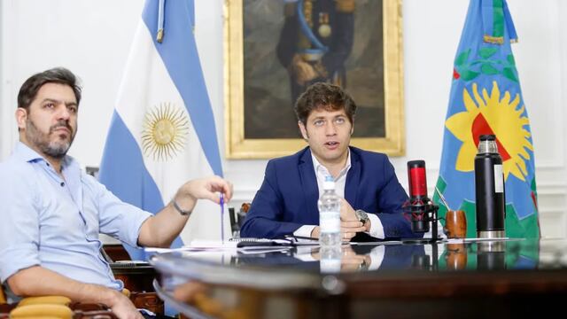 Carlos Bianco y Axel Kicillof