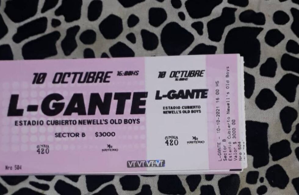 Secuestran entradas para el show de L-Gante en el medio del megaoperativo antinarco