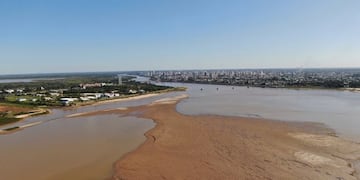 La bajante del río Paraná seguiría hasta marzo.