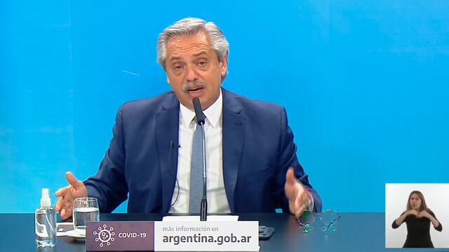 El presidente Alberto Fernández anunció sobre la continuidad del DISPO en el país hasta el 20 de diciembre.